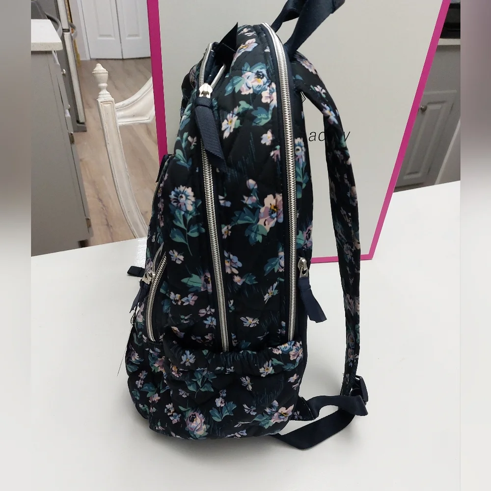 Campus Backpack Performance Twill Navy Garden NWT